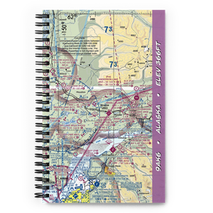 Leisurewood Airstrip Owners Assoc Airport (9AK6) VFR Sectional Notebook