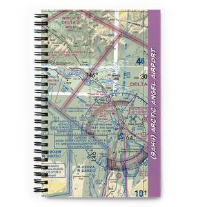 Arctic Angel Airport (9AK4) VFR Sectional Notebook