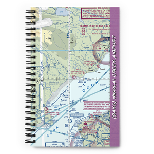 Nikolai Creek Airport (9AK3) VFR Sectional Notebook