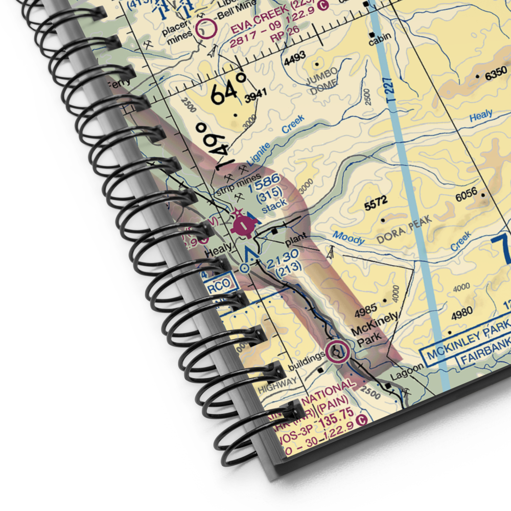 Totatlanika River Airport (9AK) VFR Sectional Notebook 
