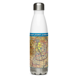 Butts AAF (Fort Carson) Air Field (FCS) VFR Sectional Water Bottle