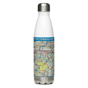 Wright-Patterson Air Force Base (FFO) VFR Sectional Water Bottle