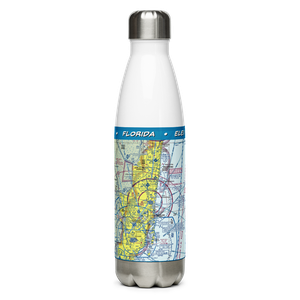 Fort Lauderdale Hollywood International Airport (FLL) VFR Sectional Water Bottle