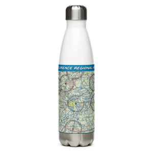 Florence Regional Airport (FLO) VFR Sectional Water Bottle