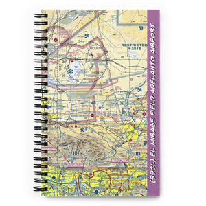 El Mirage Field Adelanto Airport (99CL) VFR Sectional Notebook