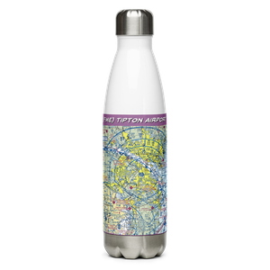 Tipton Airport (FME) VFR Sectional Water Bottle