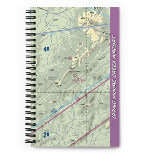 Moore Creek Airport (99AK) VFR Sectional Notebook