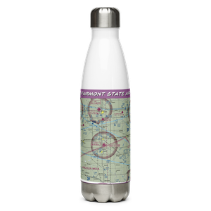 Fairmont State Airfield (FMZ) VFR Sectional Water Bottle