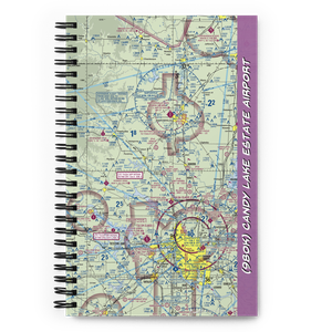 Candy Lake Estate Airport (98OK) VFR Sectional Notebook