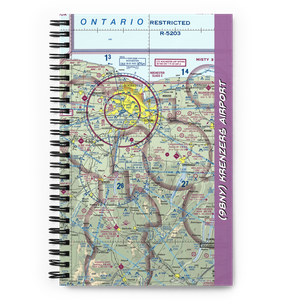 Krenzers Airport (98NY) VFR Sectional Notebook