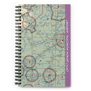Genoa Municipal Airport (97Y) VFR Sectional Notebook