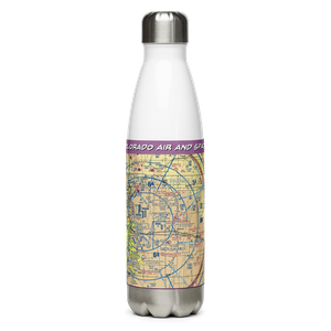 Colorado Air and Space Port (CFO) VFR Sectional Water Bottle