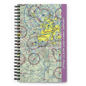 Clear View Farm Airport (97KS) VFR Sectional Notebook