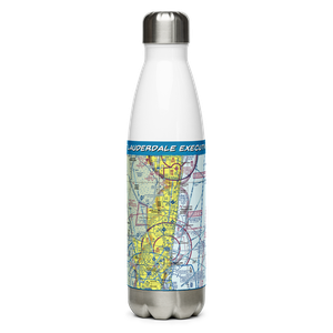 Fort Lauderdale Executive Airport (FXE) VFR Sectional Water Bottle