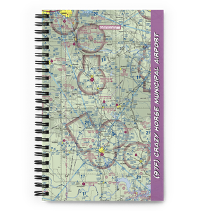 Crazy Horse Municipal Airport (97F) VFR Sectional Notebook