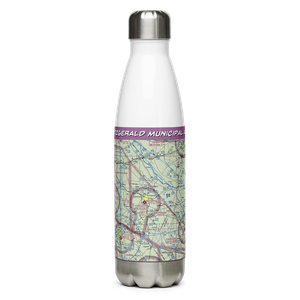 Fitzgerald Municipal Airport (FZG) VFR Sectional Water Bottle