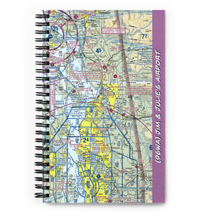 Jim & Julie's Airport (96WA) VFR Sectional Notebook