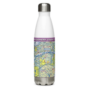 Montgomery County Airpark (GAI) VFR Sectional Water Bottle