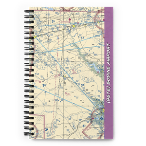 Bodine Airport (96TE) VFR Sectional Notebook