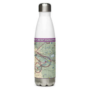 Great Bend Municipal Airport (GBD) VFR Sectional Water Bottle