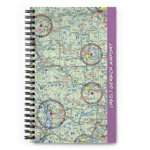 Gerbick Airport (96IL) VFR Sectional Notebook