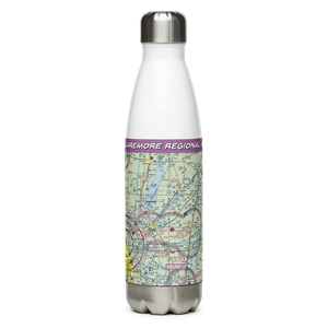 Claremore Regional Airport (GCM) VFR Sectional Water Bottle