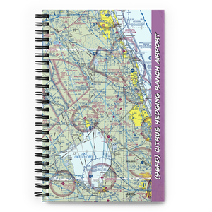 Citrus Hedging Ranch Airport (96FD) VFR Sectional Notebook