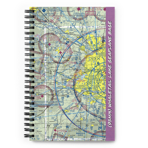 Whaletail Lake Seaplane Base (95MN) VFR Sectional Notebook