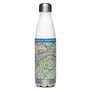 Greenville Downtown Airport (GMU) VFR Sectional Water Bottle