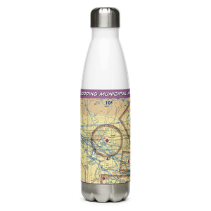 Gooding Municipal Airport (GNG) VFR Sectional Water Bottle