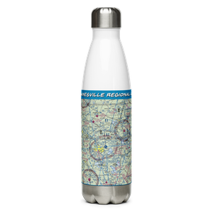 Gainesville Regional Airport (GNV) VFR Sectional Water Bottle
