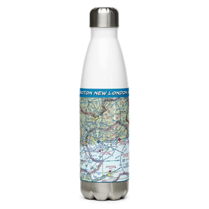 Groton New London Airport (GON) VFR Sectional Water Bottle