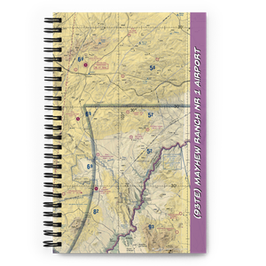 Mayhew Ranch Nr 1 Airport (93TE) VFR Sectional Notebook