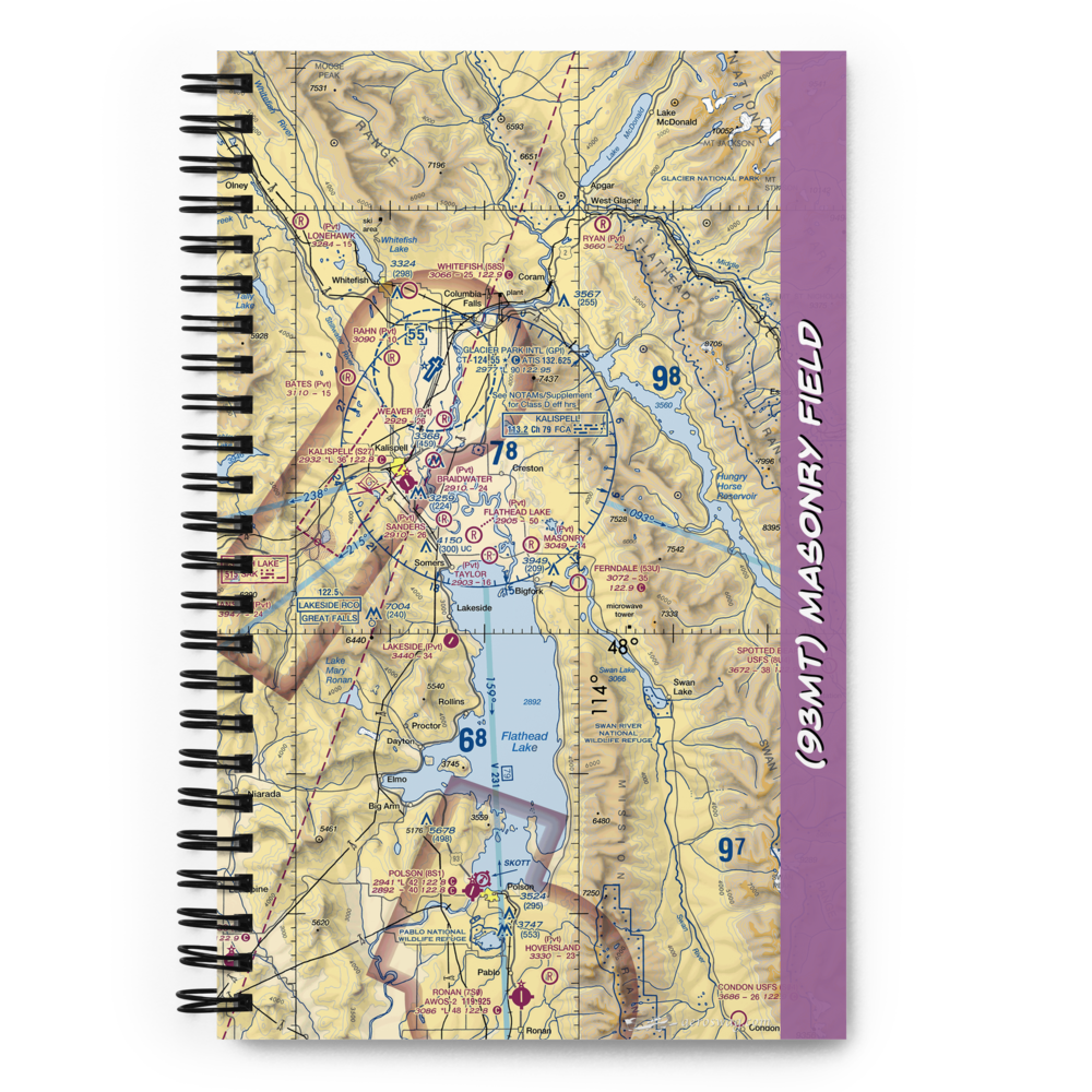 Masonry Field (93MT) VFR Sectional Notebook 
