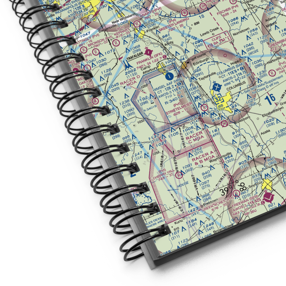 Foltz Farm Airport (93IN) VFR Sectional Notebook 