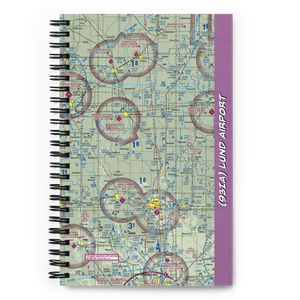 Lund Airport (93IA) VFR Sectional Notebook