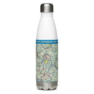 Seymour Johnson Air Force Base (GSB) VFR Sectional Water Bottle
