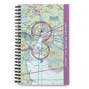 The Queens Airport (93AK) VFR Sectional Notebook