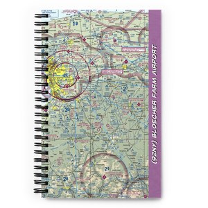 Bloecher Farm Airport (92NY) VFR Sectional Notebook