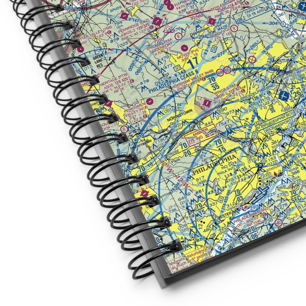 Fly-N-D Landing Strip (92NJ) VFR Sectional Notebook 