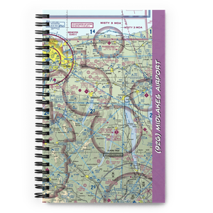 Midlakes Airport (92G) VFR Sectional Notebook