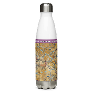 Glenwood Springs Municipal Airport (GWS) VFR Sectional Water Bottle