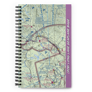 Long Lake Seaplane Base (92B) VFR Sectional Notebook