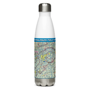 Donaldson Field Airport (GYH) VFR Sectional Water Bottle