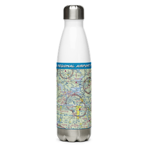North Texas Regional Airport/Perrin Field (GYI) VFR Sectional Water Bottle