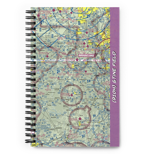 Stine Field (91OH) VFR Sectional Notebook