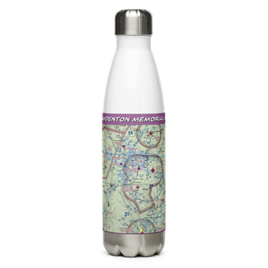 Camdenton Memorial Airport (OZS) VFR Sectional Water Bottle