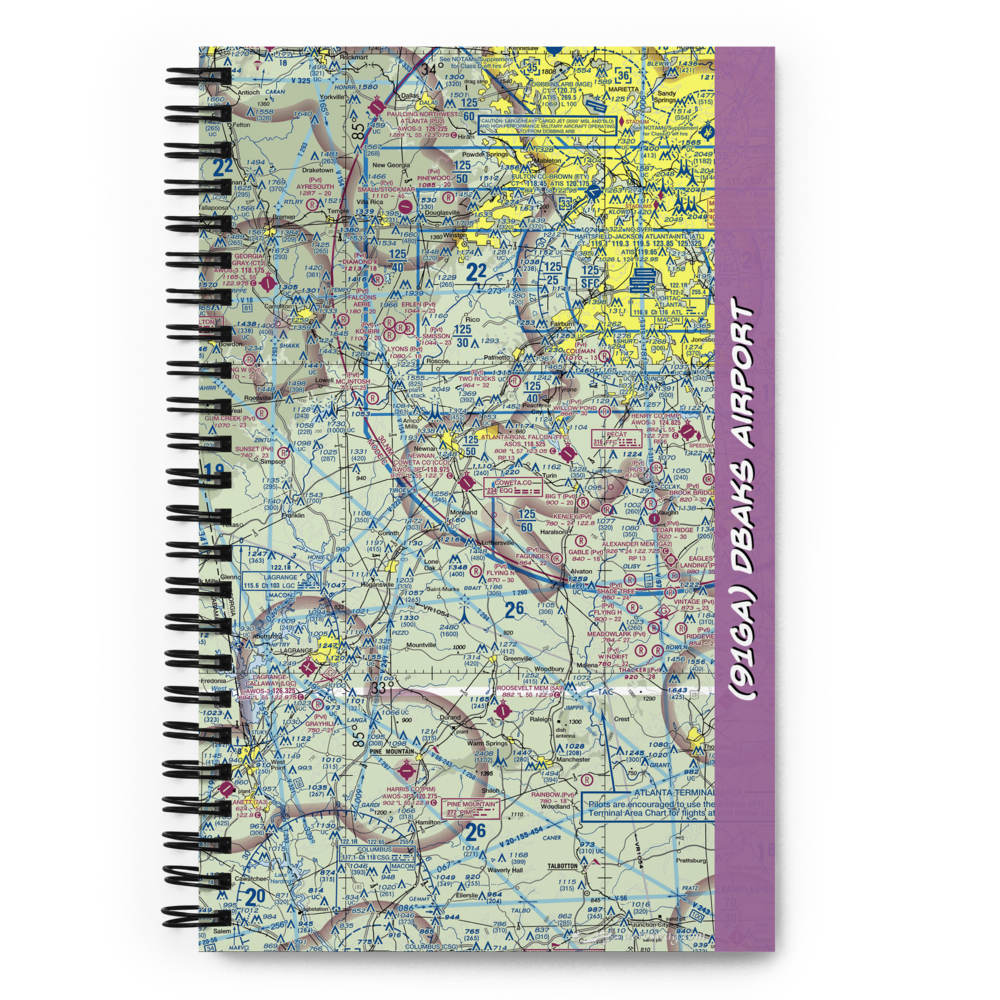 Dbaks Airport (91GA) VFR Sectional Notebook 