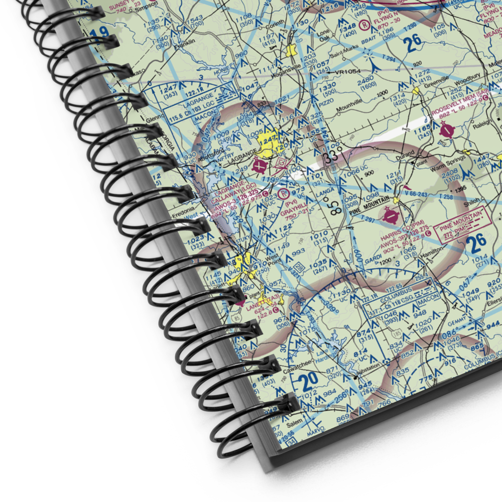 Dbaks Airport (91GA) VFR Sectional Notebook 