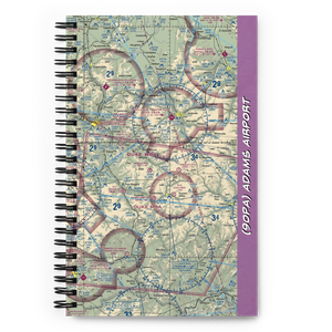 Adams Airport (90PA) VFR Sectional Notebook